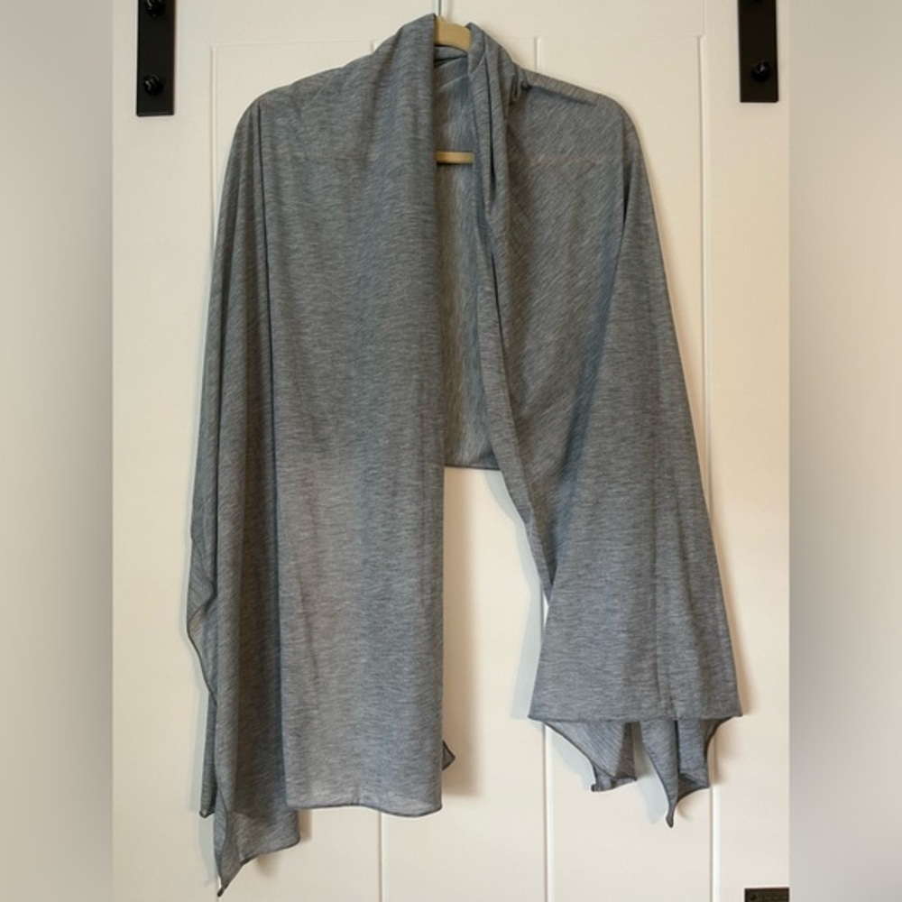 Jenni Blue Gray Shawl/Scarf